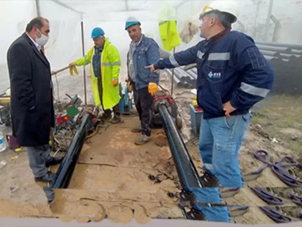 Eti Bakır A.Ş. Samsun İşletmesi Oksijen Tesisi HDPE Boru Hattı